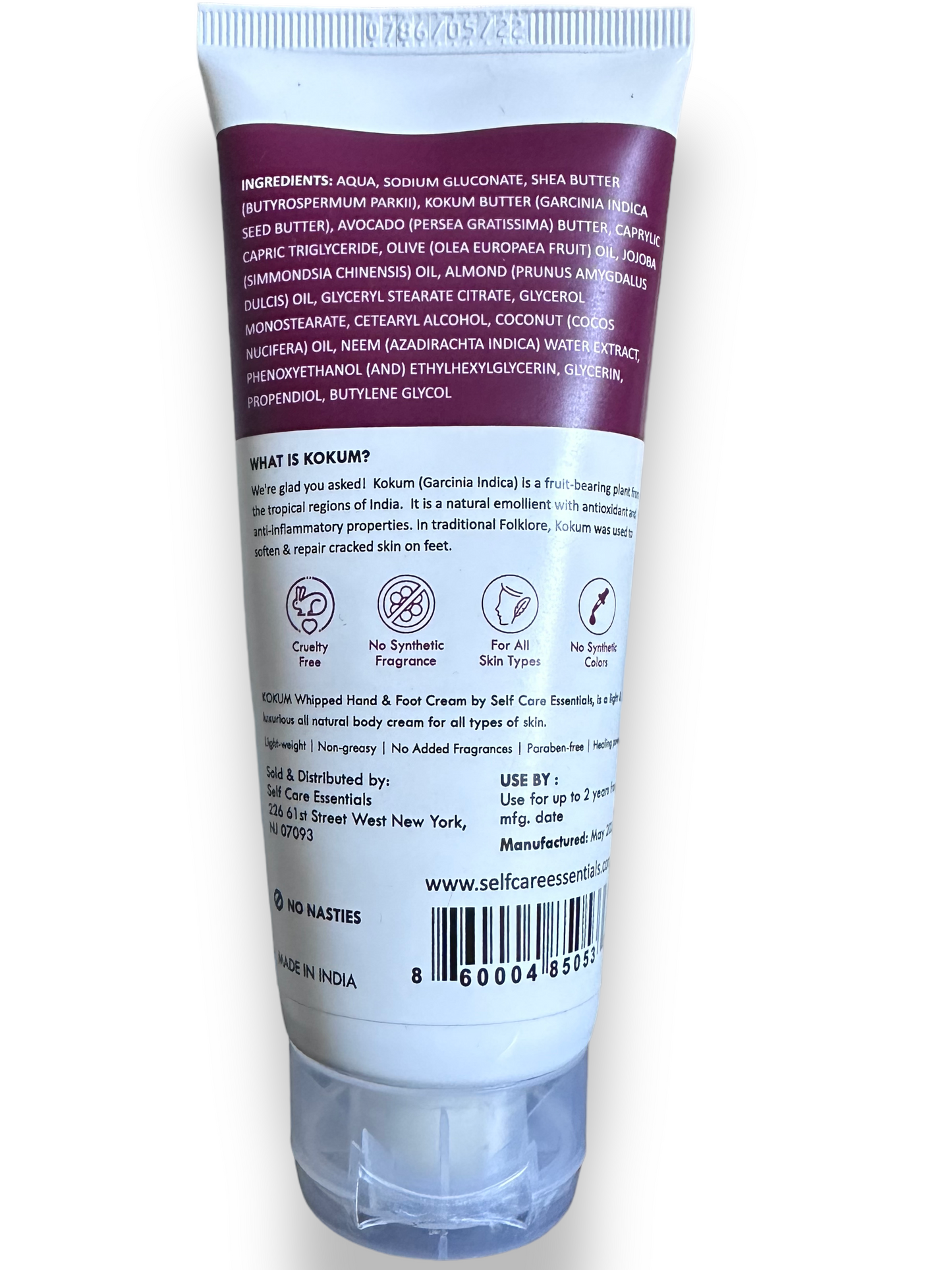 SCE Whipped Kokum Butter Hand & Foot Cream by Self Care Essentials®