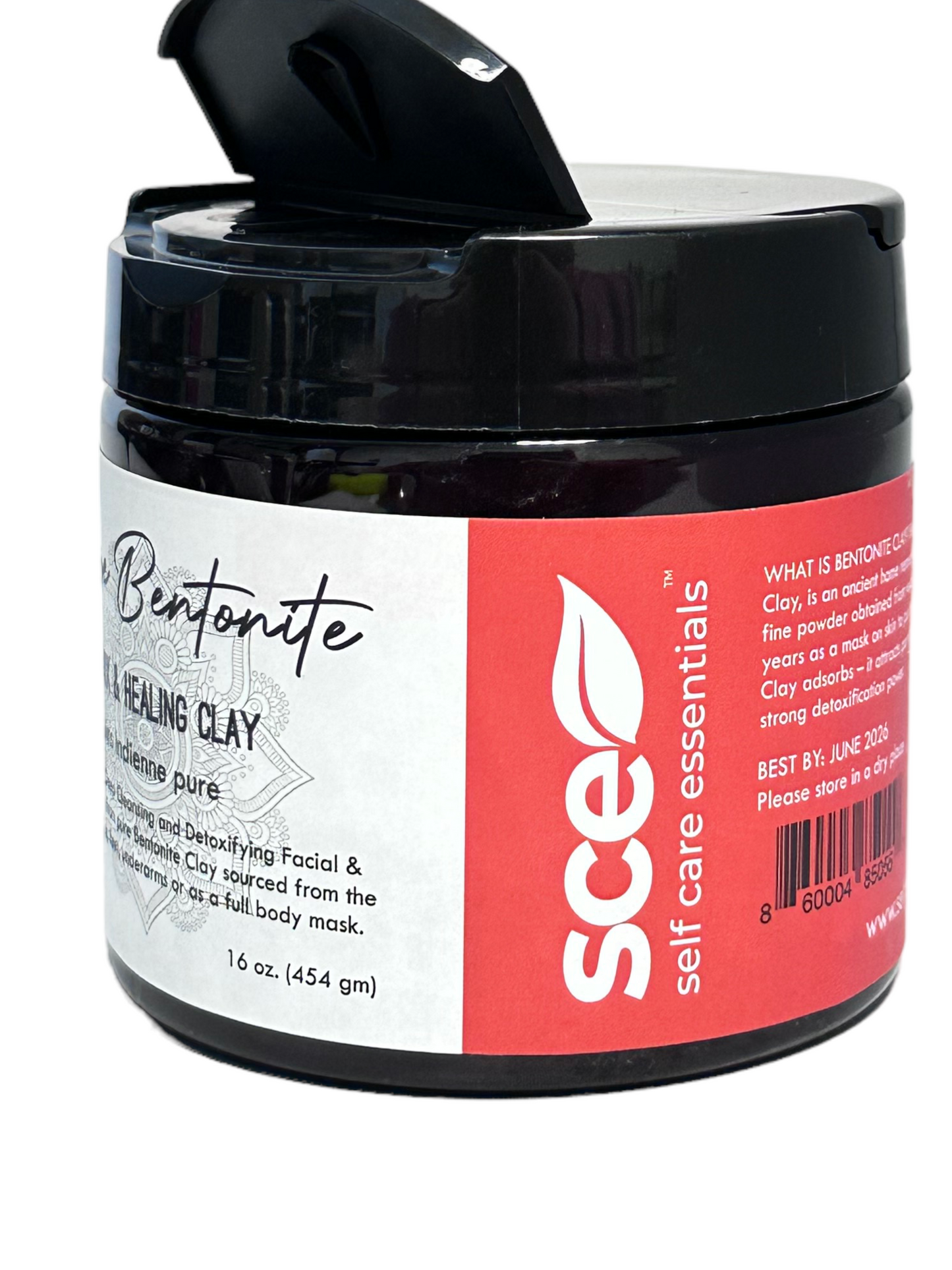 SCE Pure Calcium Bentonite Powder by Self Care Essentials®