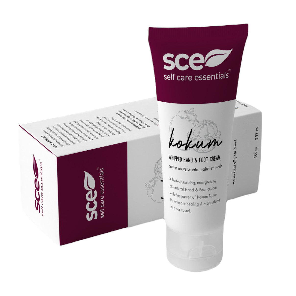 SCE Whipped Kokum Butter Hand & Foot Cream by Self Care Essentials®